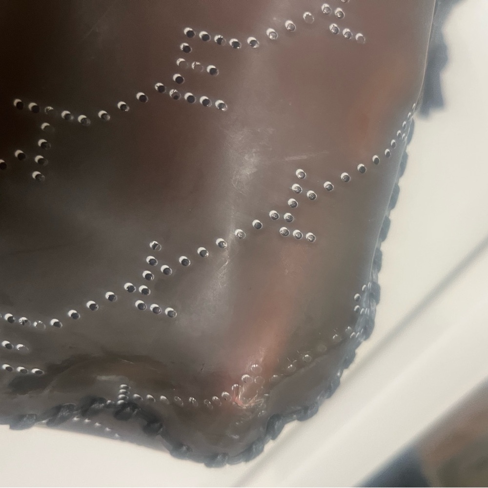 Stella McCartney Oversized Falabella Tote – Studded Logo Pattern Preloved - Picture 4 of 10